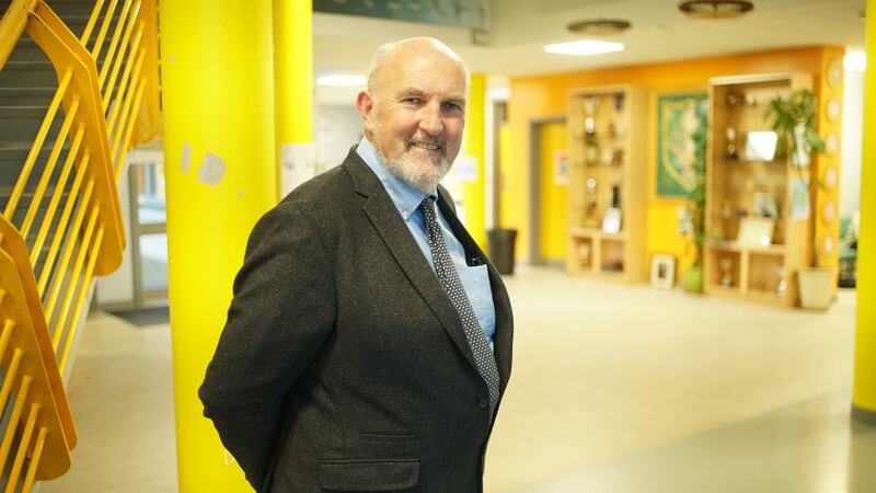 Anthony Doogan, principal of Moville Community College. Photograph: Enda O’Dowd