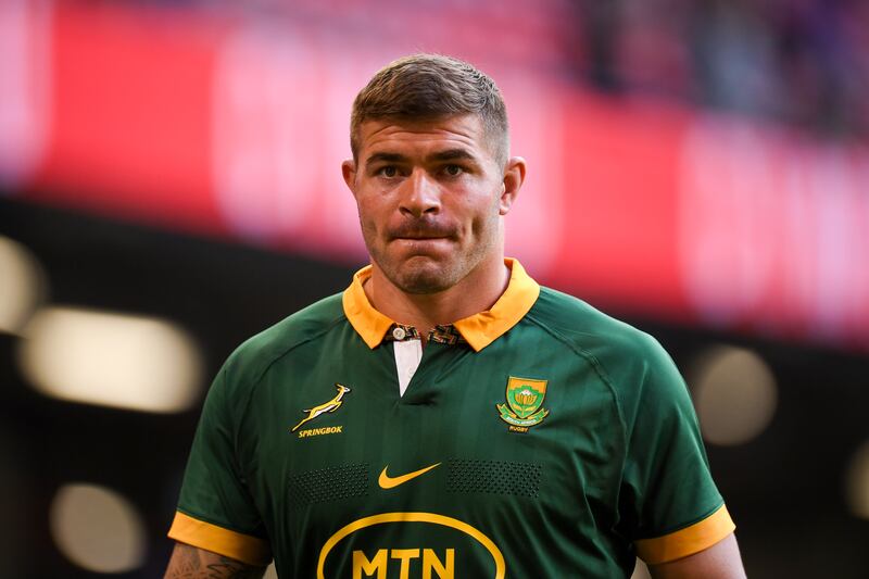 Malcolm Marx of South Africa. Photograph: Andy Watts/Inpho                