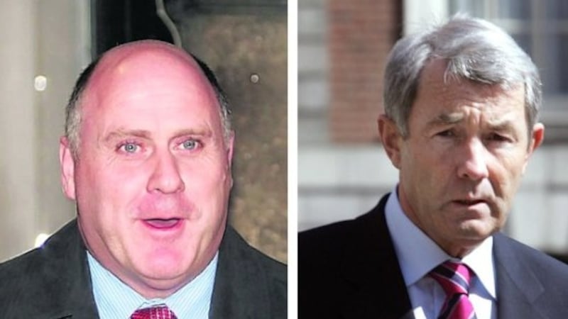 Independent TDs Noel Grealish (left) and Michael Lowry both held talks with the Taoiseach over the weekend about providing support for the Government in the wake of Denis Naughten’s resignation.