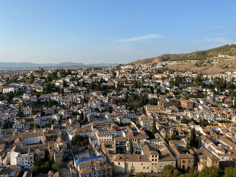 A scene-setting place to study, Grenada, Andalucia, Spain