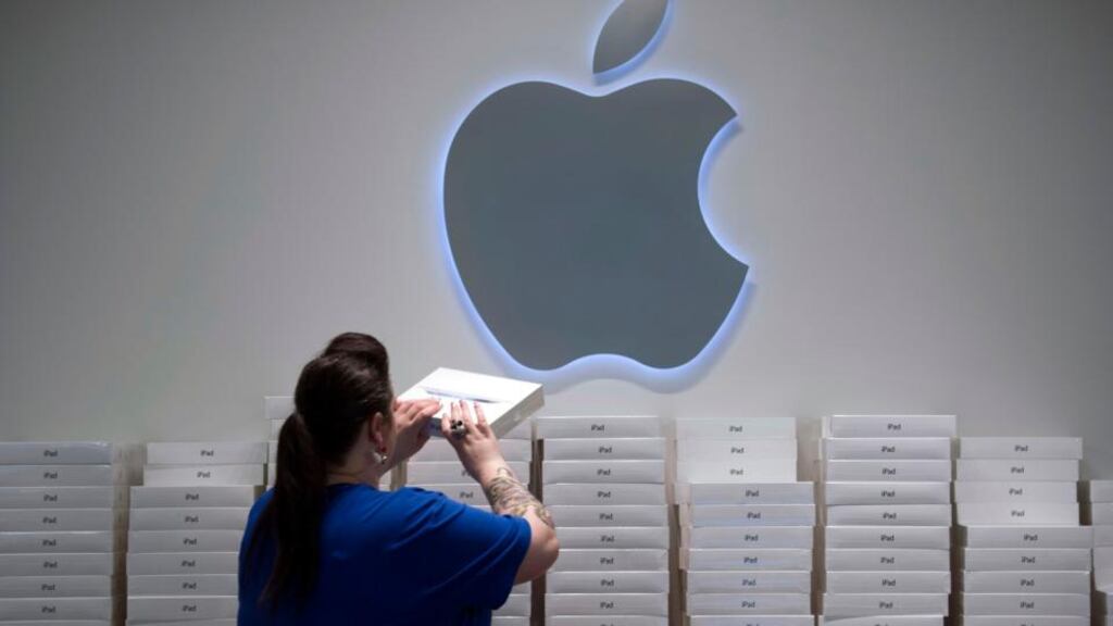 The iPad has had a difficult year after introducing the lightweight Air. Photograph: David Paul Morris/Bloomberg