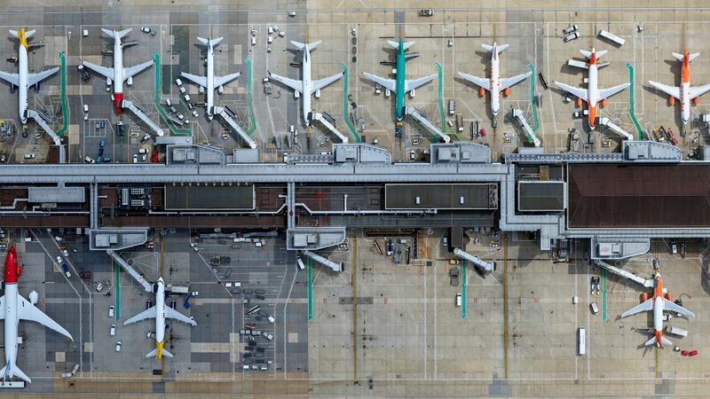 Gatwick Airport. Photograph: Jeffrey Milstein/PA Wire