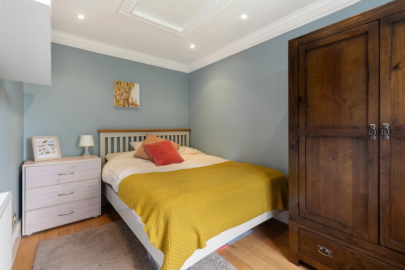 Bedroom on return