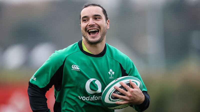 James Lowe has now qualified to represent Ireland. Photograph: Billy Stickland/Inpho
