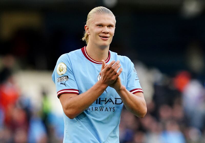 Manchester City's prolific Erling Haaland has impressed with his all-round game.