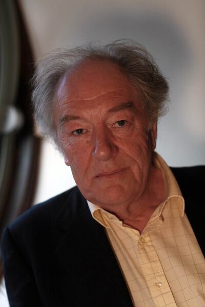 Michael Gambon at the Samuel Beckett birthday celebrations at the Gate Theatre, Dublin, in 2006. Photograph: Collins 