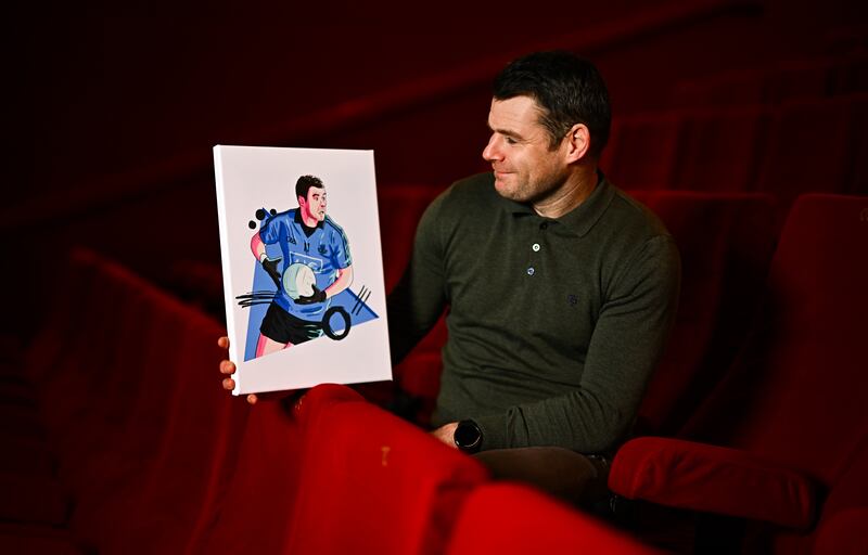 Dublin's Kevin McManamon at the launch of TG4's Laochra Gael series at the Light House Cinema in Dublin. Photograph: Tyler Miller/Sportsfile