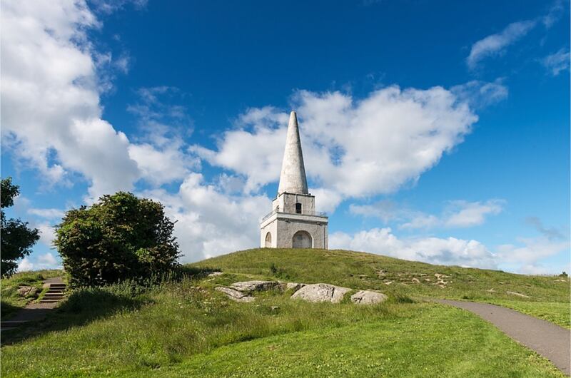 Obelisk Killiney Hill. Photograph: Dún Laoghaire-Rathdown county council
