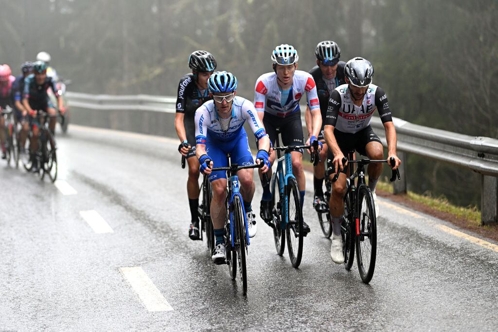 Eddie Dunbar finished ninth overall in the Tour de Romandie on Sunday. Photograph: Dario Belingheri/Getty Images