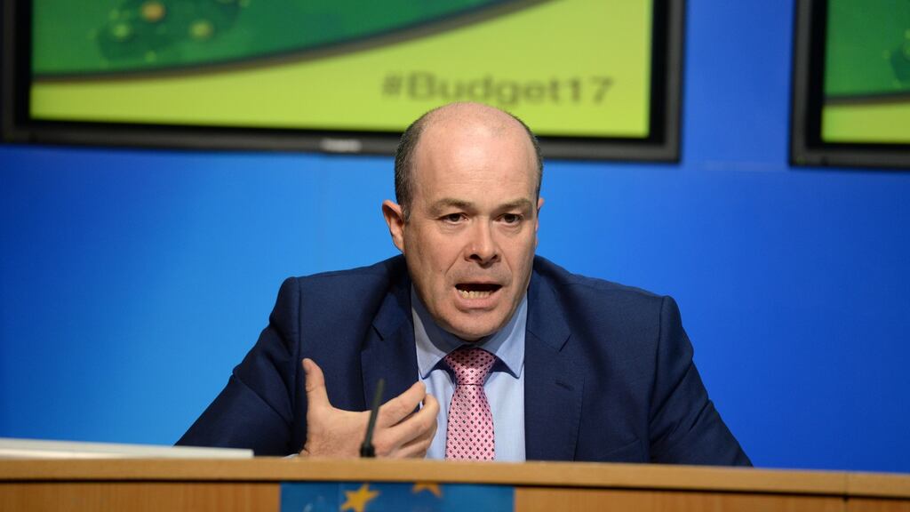 Report examined whether contacts between former minister Denis  Naughten and David  McCourt undermined the broadband tender process. Photograph: Dara Mac Donaill/The Irish Times