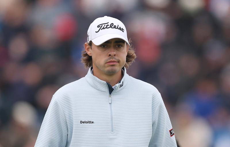 Jacob Skov Olesen of Denmark looks on during day one of The 153rd Open Championship. Photograph: Andrew Redington/Getty