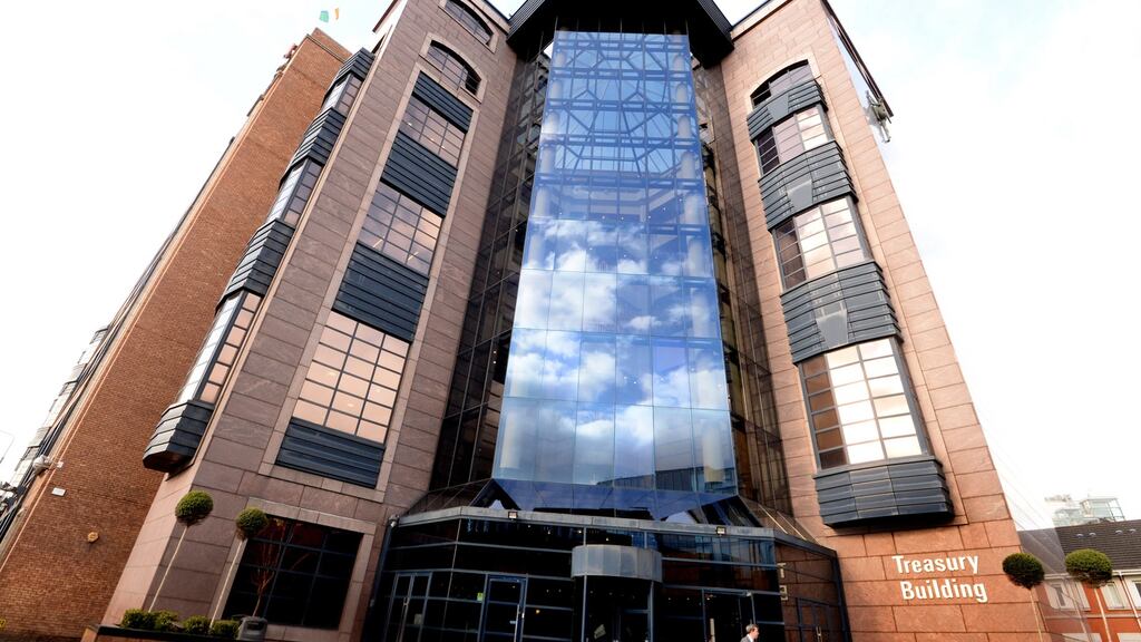 The NTMA’s headquarters in the Treasury Building, Dublin. Photograph: Cyril Byrne/The Irish Times