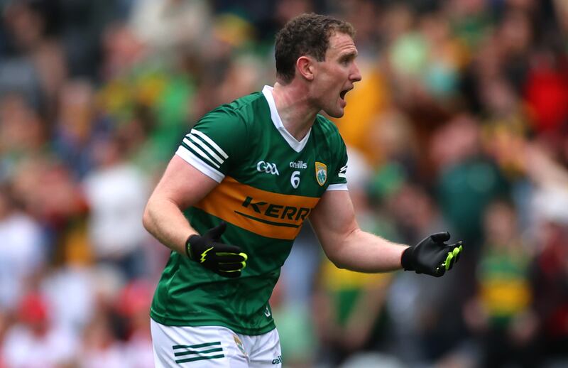 Tadhg Morley: will protect the Kerry 'D' and also be likely tasked with keeping an eye on Dublin's Paul Mannion. Photograph: James Crombie/Inpho