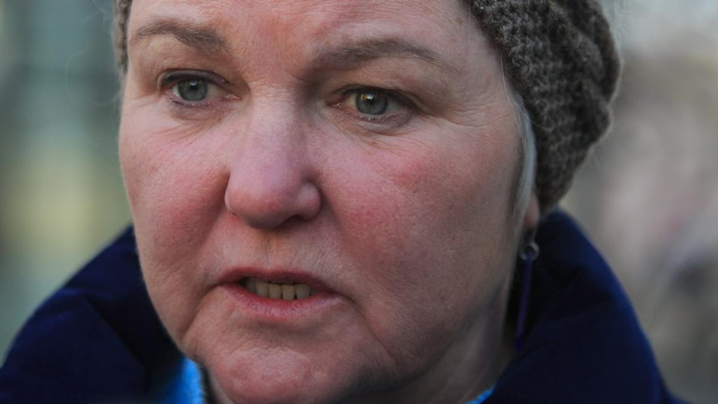 People Before Profit-Solidarity candidate Bríd Smith benefited hugely from Sinn Féin candidate Aengus Ó Snodaigh’s surplus after he topped the poll on the first count. Photograph:Gareth Chaney/Collins