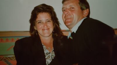 Arlene and her dad Aidan O’Beirne.