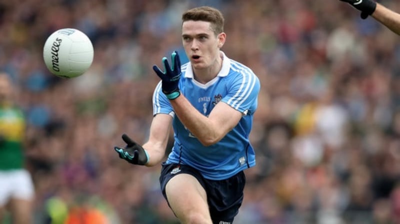 Dublin are yet to settle on a midfield partner for Brian Fenton. Photograph: Ryan Byrne/Inpho