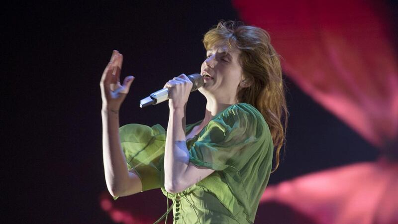 Electric Picnic 2019: everything is eclipsed by Florence Welch’s soaring vocals as she blazes through What Kind of Man and Shake It Out. Photograph: Dave Meehan