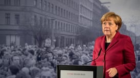Merkel says fall of Berlin Wall was ‘a victory of freedom’