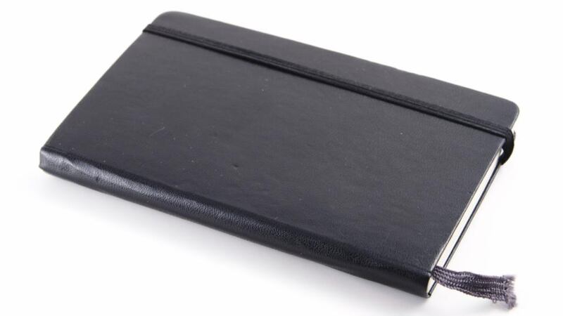 A Moleskine notebook: ‘Electronic diaries are slowcoaches compared with the speedy paper version.’ Photograph: Daneil Rodriguez/iStockphoto.com