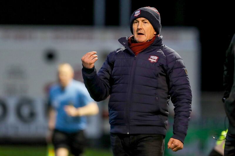 Galway United manager Manager John Caulfield. Photograph: Lorcan Doherty/Inpho