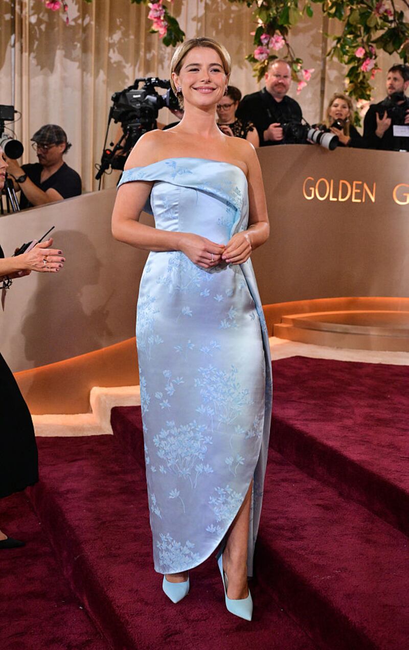 Jessie Buckley at the 83rd annual Golden Globe Awards. Photograph: Frederic J Brown / AFP via Getty Images