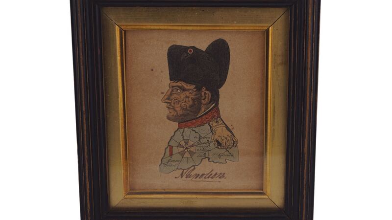 Lot 282, cartoon of Napoleon