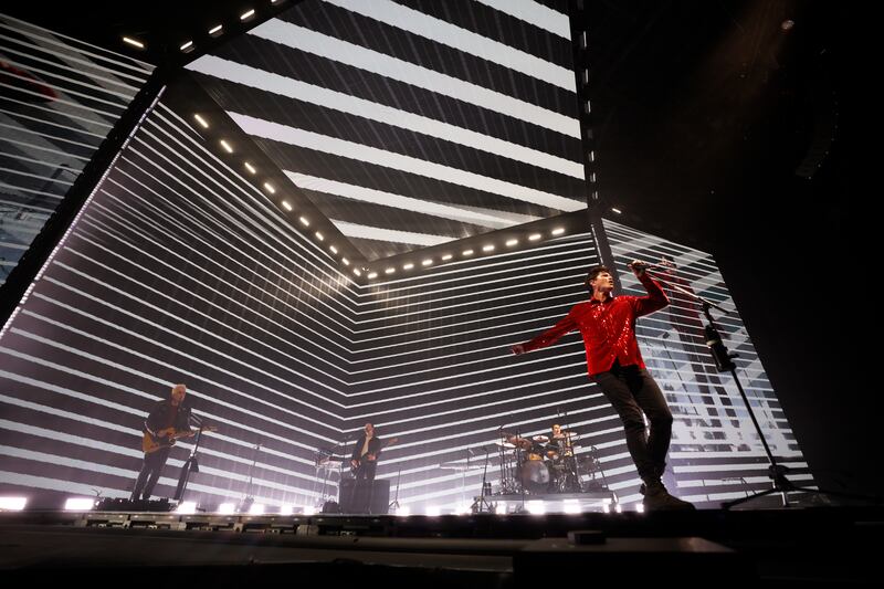 The Script. Photograph: Nick Bradshaw 