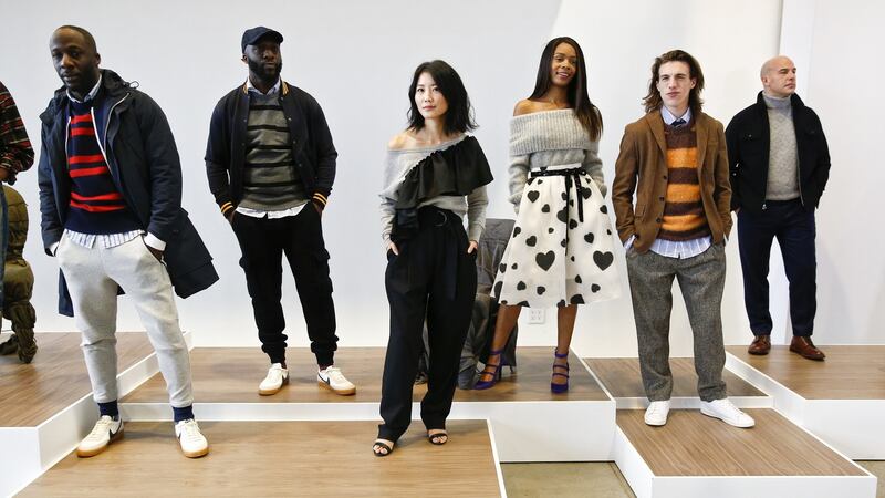 Variety show: the J.Crew presentation at New York Fashion Week. Photograph:  Brian Ach/Getty Images