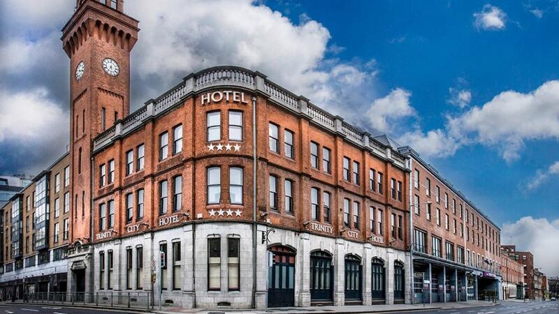 John Malone has added a number of Irish hotels to his property portfolio, including the Westin and Trinity City Hotel (above) in Dublin 2.  Photograph:  Cyril Byrne