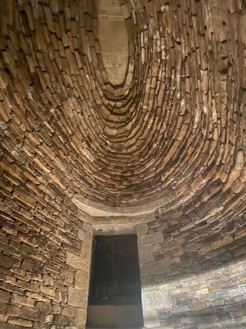 The interior of the Stone Vessel. Photograph: Deirdre McQuillan