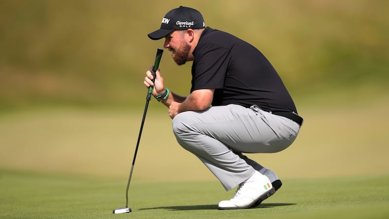 Shane Lowry: missed  cut in  last four British Opens.  Photograph: Reuters/Peter Cziborra