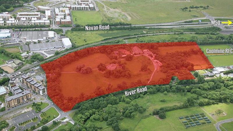 An aerial view of the Ashton Estate
