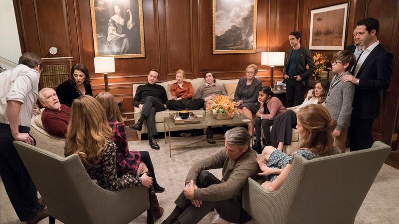 The family at the heart of Succession. Photograph: HBO