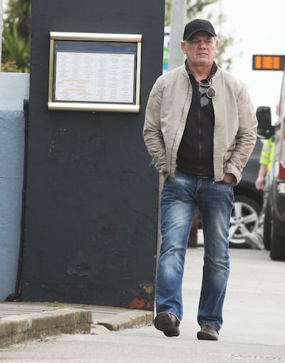 Gerard Hutch walking the streets of Dublin as a free man this week. Photograph: Padraig O'Reilly
