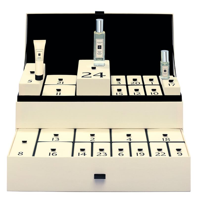 Jo  Malone London 24 Day Advent calendar (€370 at brownthomas.com)