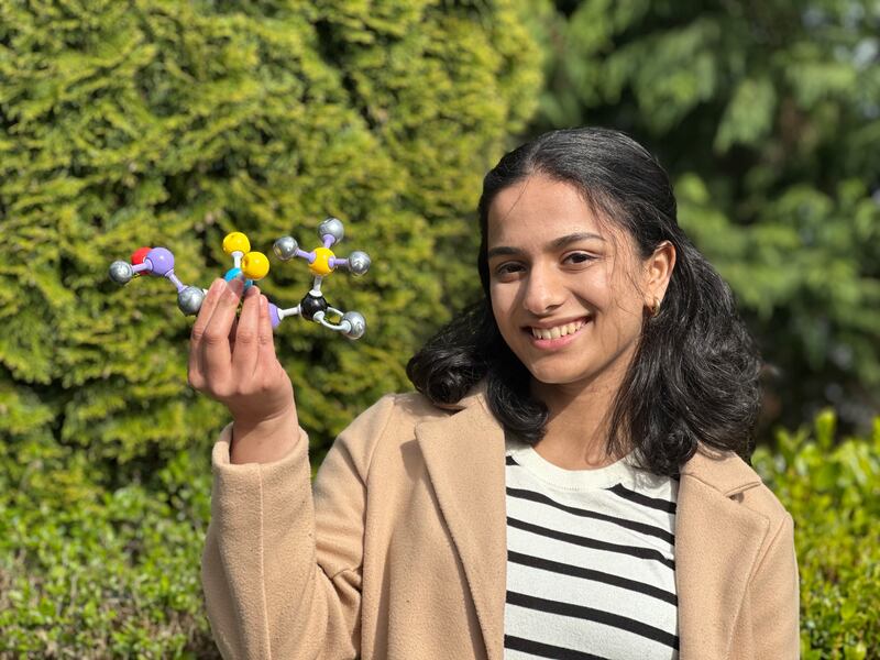 Arya Satheesh plans to use the funding she won to develop her research