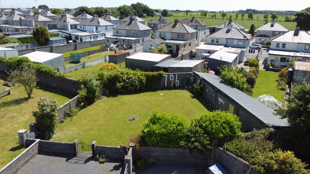 General views of a mass unmarked grave at the former site of the Bon Secours mother and baby home in Tuam, Co Galway. Photograph: Niall Carson/PA Wire
