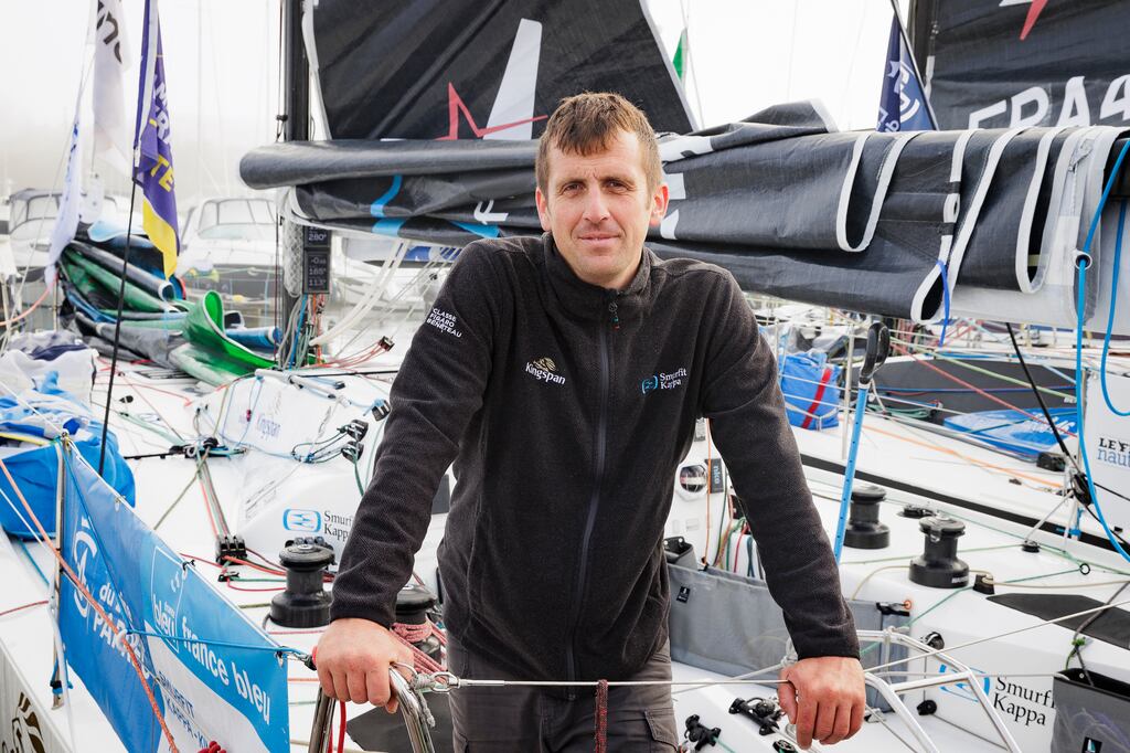 Ireland's Tom Dolan competing in the Solitaire du Figaro. 'It's been a long, long journey over the last 12 years.' Photograph: David Branigan/Oceansport