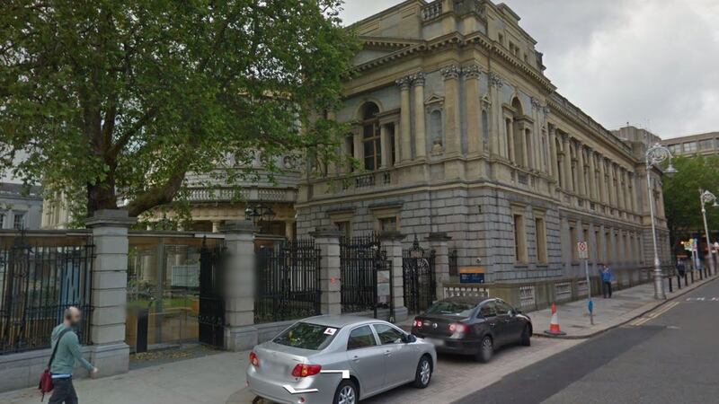The Seanad is to be relocated temporarily to the nearby National Museum of Irleand - Archaeology  on Kildare Street, Dublin. Photograph: Google Street View
