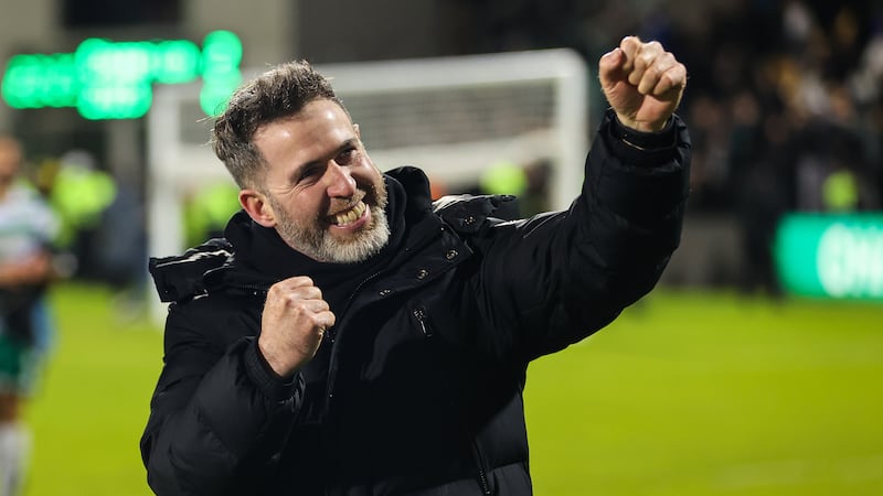 Stephan Bradley hails Shamrock Rovers’ resolve after title win and targets more success