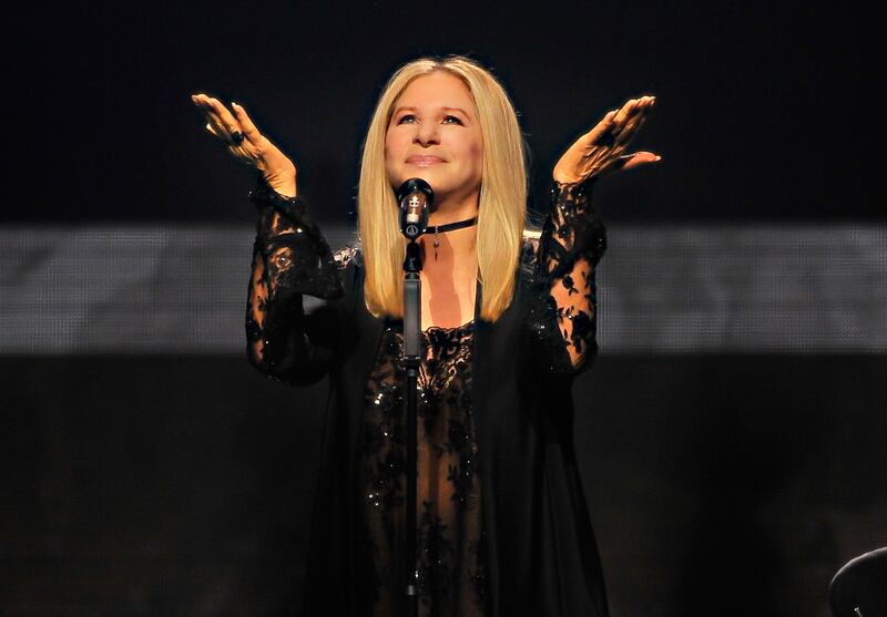 Barbra Streisand performs onstage in August 2016 in San Jose, California. Photograph: Steve Jennings/WireImage for BSB