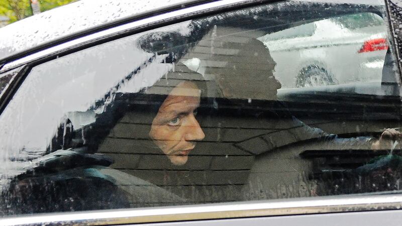 James Kilroy (51), of Kilbree Lower, Westport, Co Mayo, was sentenced to mandatory life imprisonment for the murder of his wife Valerie French Kilroy. Photograph: Conor McKeown