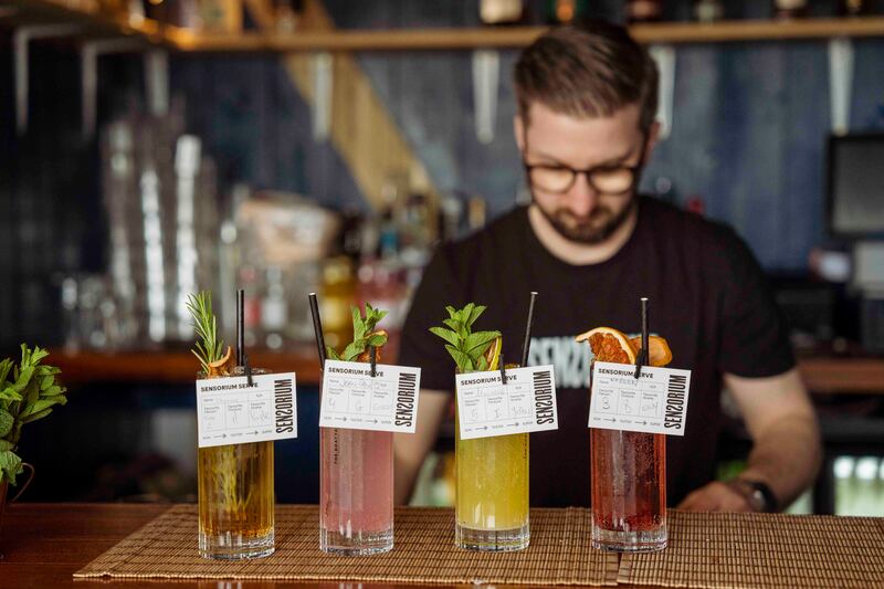 Sensorium at The Spirit Circle is an interactive sensory cocktail experience in the heart of Belfast City Centre