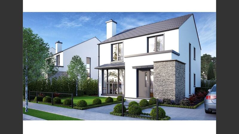 One of the last two houses at the Harrowville scheme near Kilkenny city