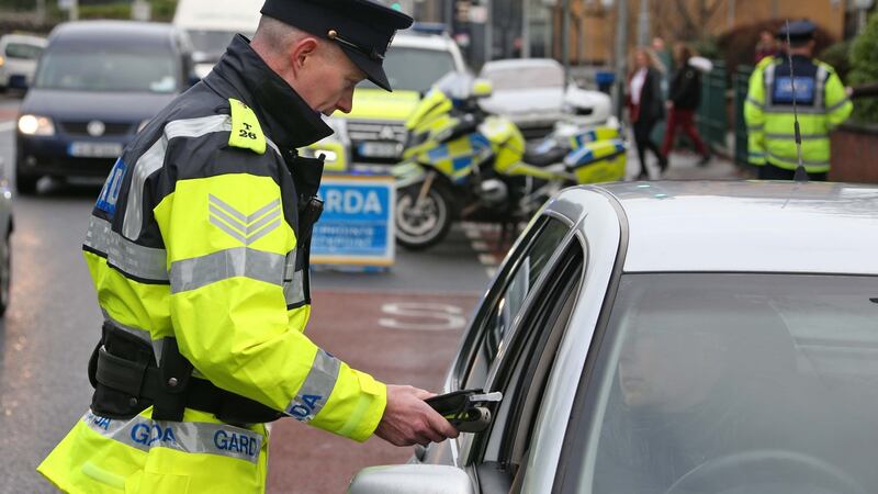 The increased numbers caught drink driving is partially down to more Garda checkpoints. Photograph:  Colin Keegan, Collins Dublin