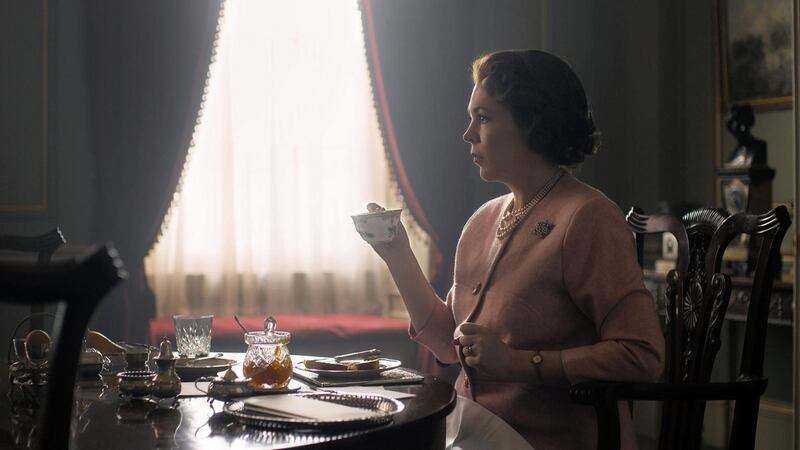 Olivia Colman as Queen Elizabeth II in the hit Netflix drama. Photograph:  Netflix/PA Wire