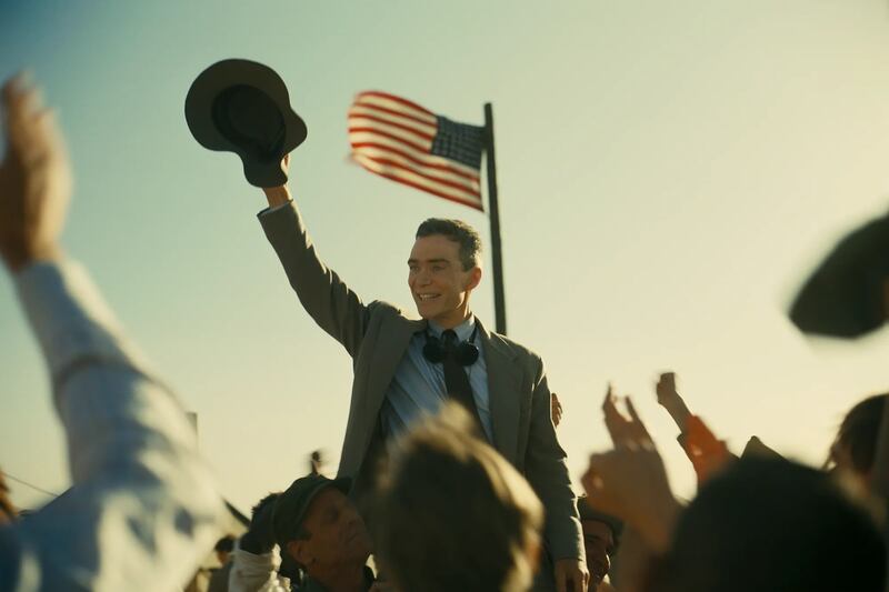 Cillian Murphy could become, after Daniel Day Lewis, the second Irish citizen to win the best actor Oscar. Photograph: Universal Pictures