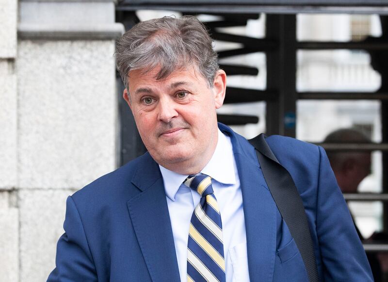 Kevin Bakhurst, director general of RTÉ, leaving Leinster House after attending the Oireachtas media committee in May. Photo: Sam Boal/Collins Photos