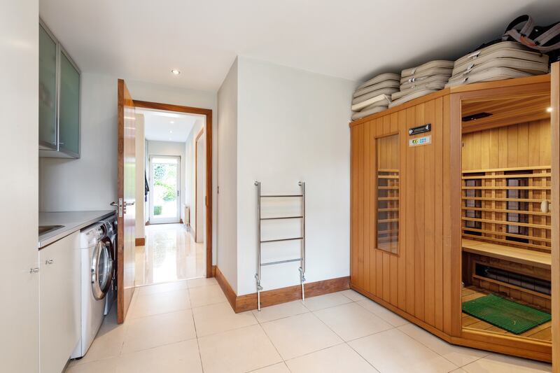 Utility and sauna