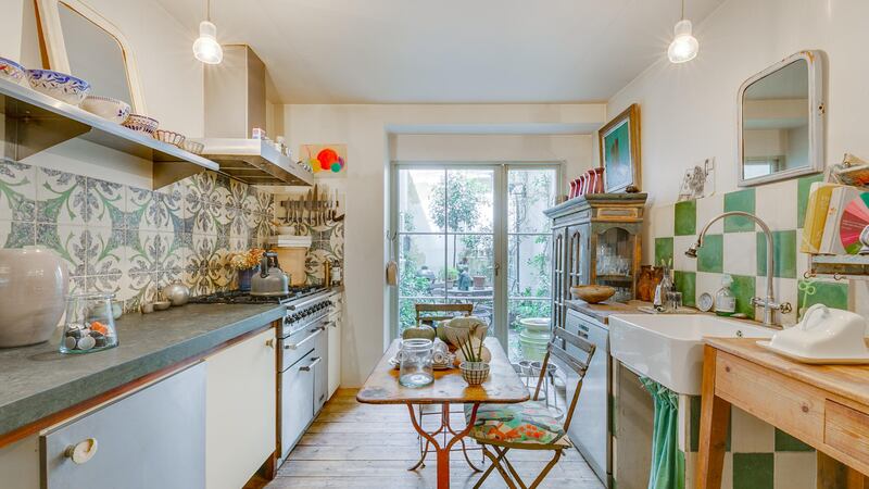 View of the kitchen